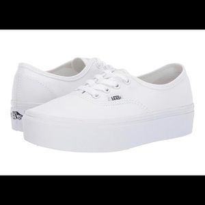 Vans Authentic Platform 2.0 • True White
